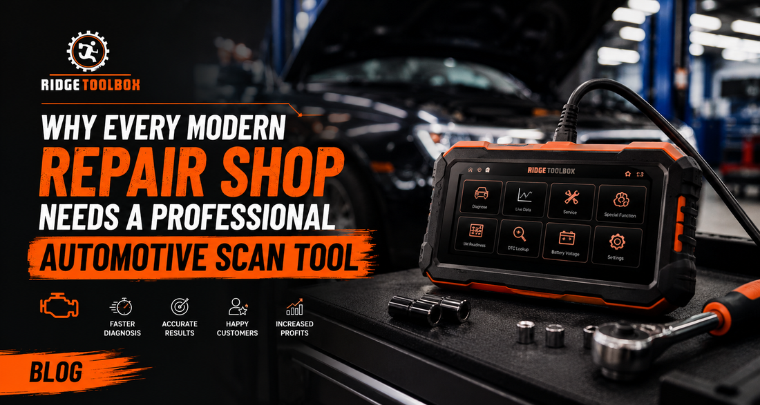 Why Every Modern Repair Shop Needs a Professional Automotive Scan Tool