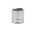 SK Tools USA - 1/2" Drive 6 Point Fractional Standard Chrome Socket (1-1/4" - 1-1/2")