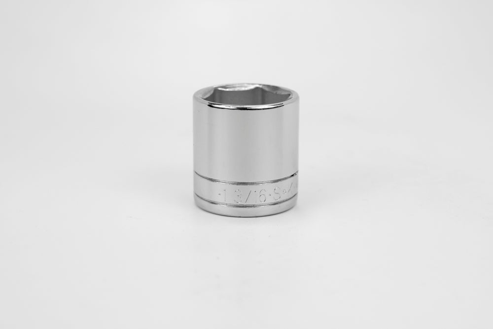 SK Tools USA - 1/2" Drive 6 Point Fractional Standard Chrome Socket (5/8" - 1-3/16")