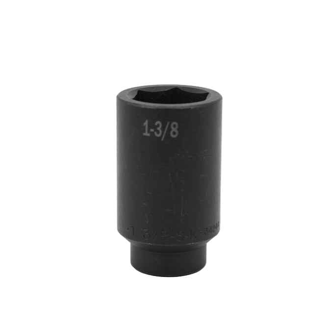 SK Tools USA - 1/2" Drive 6 Point Deep Fractional Impact Socket (1" - 1-1/2")