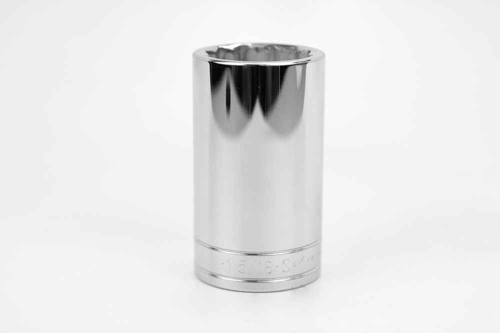 SK Tools USA - 1/2" Drive 12 Point Fractional Deep Chrome Socket (5/8 - 1-1/2)