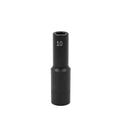 SK Tools USA - 1/2" Drive 6 Point Deep Metric Impact Socket (10mm - 36mm)
