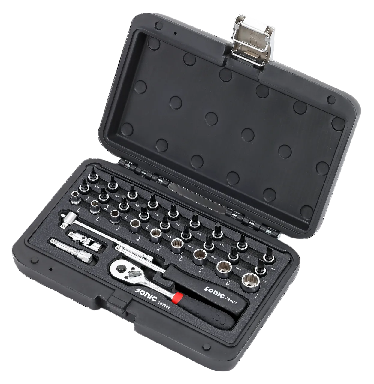 Sonic Tools - MCS SAE Combination Set 1/4", 32-PCS - Ridge Toolbox