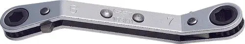 Ratcheting Ring Wrench  1/2x9/16 6 point Length 145mm Reversible