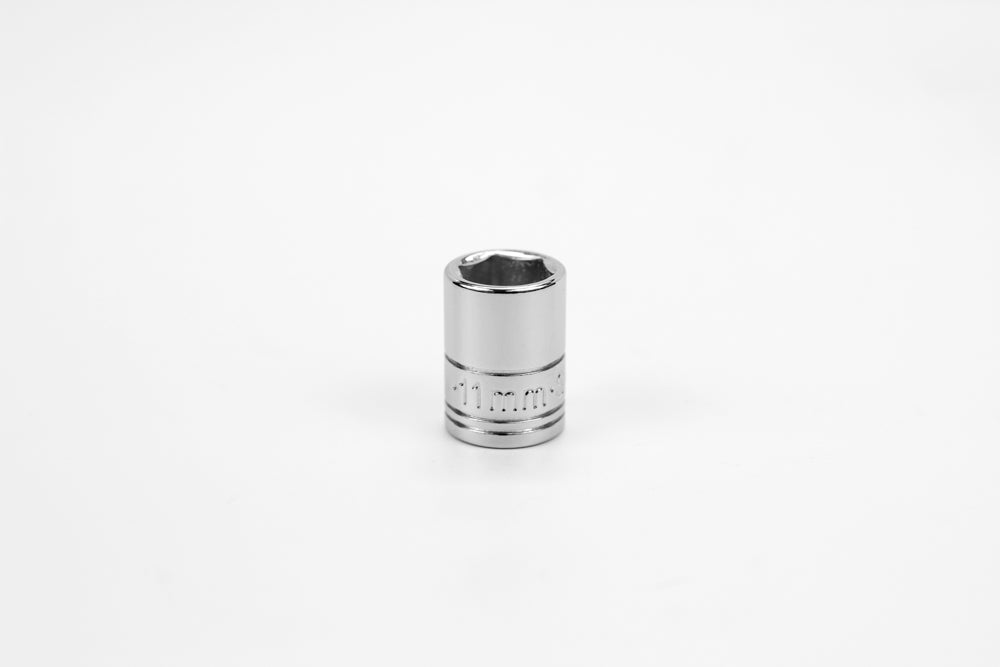 SK Tools USA - 1/4" Drive 6 Point Metric Standard Chrome Socket (4mm - 16mm)