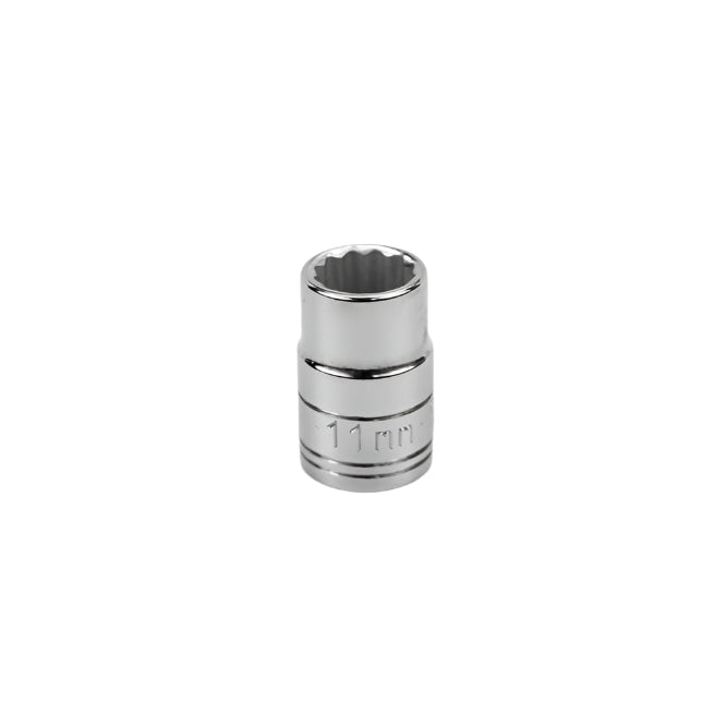 SK Tools USA - 3/8" Drive Chrome 12-Point Standard Socket (8mm–22mm)