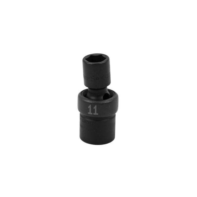 SK Tools USA - 3/8" Drive 6 Point Swivel Metric Impact Socket (8 mm–21 mm)
