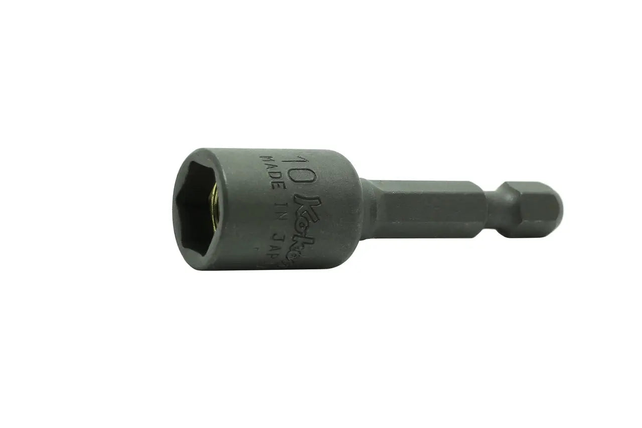 1/4 Hex Dr. Nut Setter  12mm 6 point Length 50mm Magnet