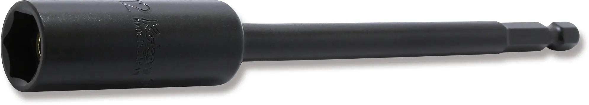 1/4 Hex Dr. Nut Setter  12mm 6 point Length 150mm Slide Magnet