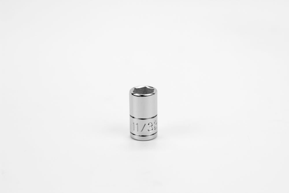 SK Tools USA - 1/4" Drive 6 Point Fractional Standard Chrome Socket (1/8" - 5/8")