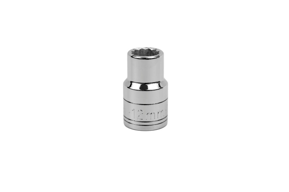 SK Tools USA - 1/2" Drive 12 Point Metric Standard Chrome Socket (10mm - 29mm)
