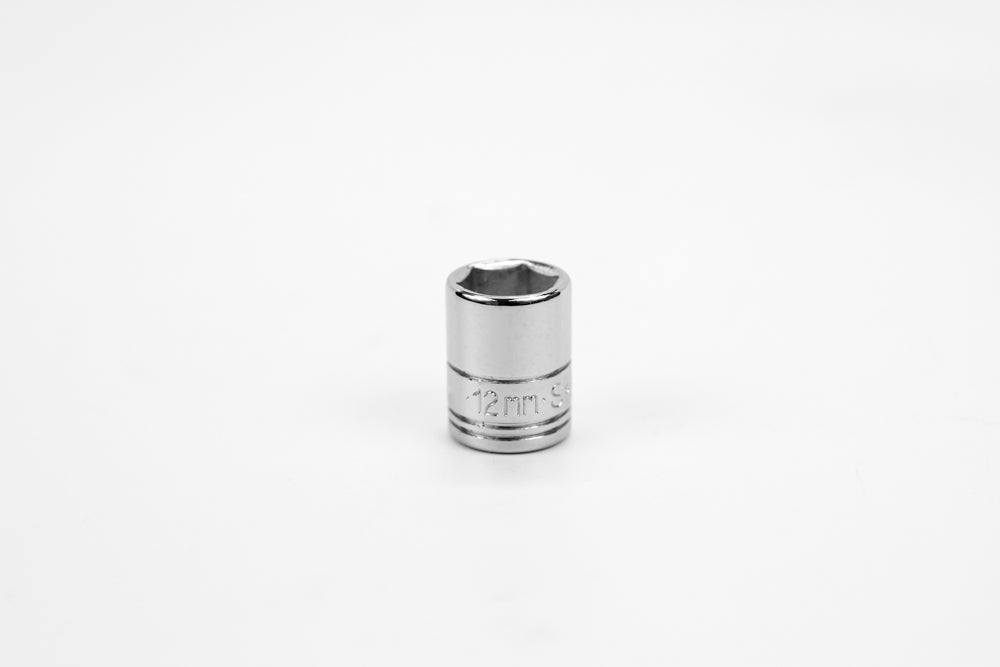 SK Tools USA - 1/4" Drive 6 Point Metric Standard Chrome Socket (4mm - 16mm)