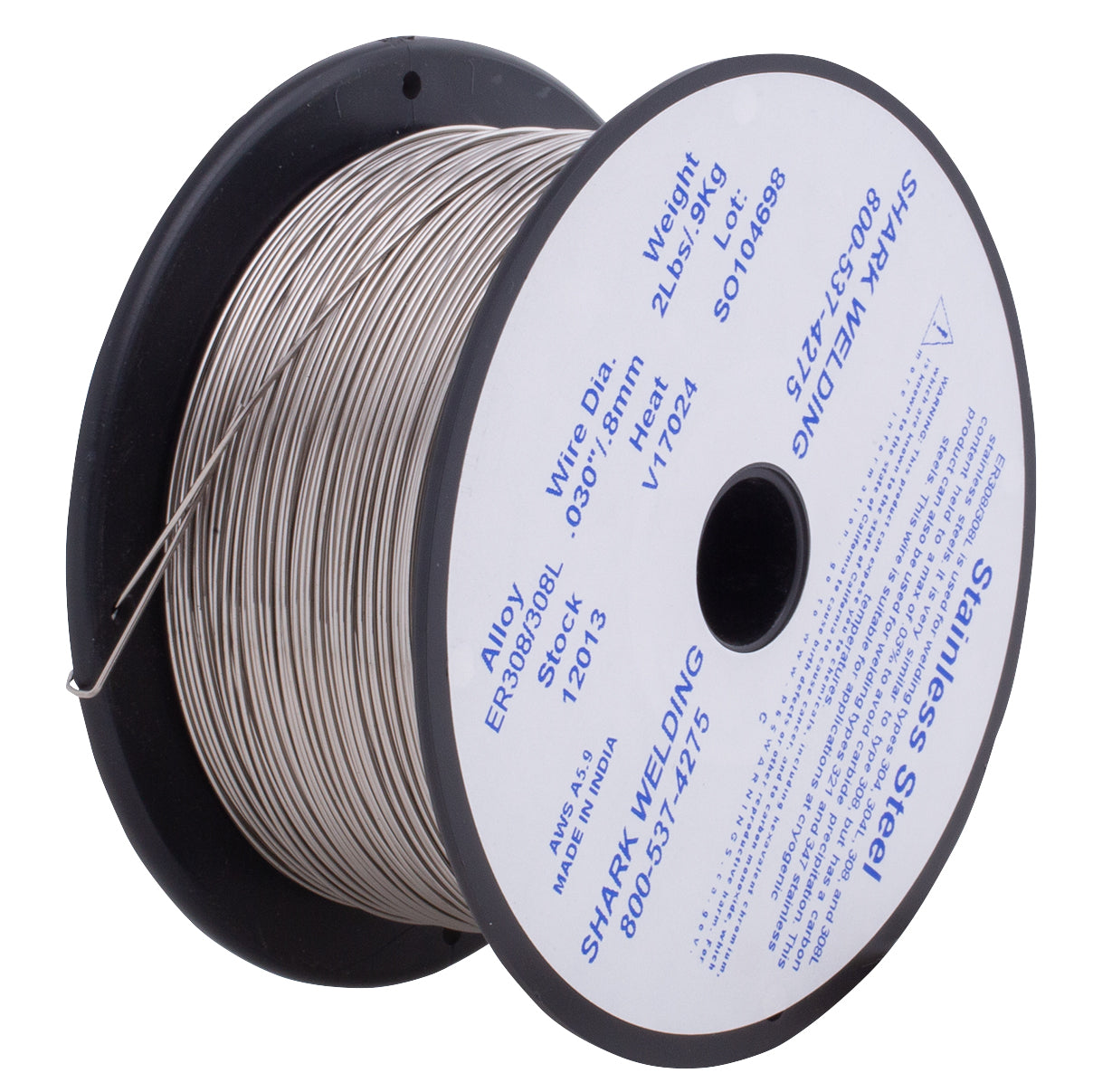 Shark Industries - ER308L Stainless Steel MIG Wire Premium Stainless Steel