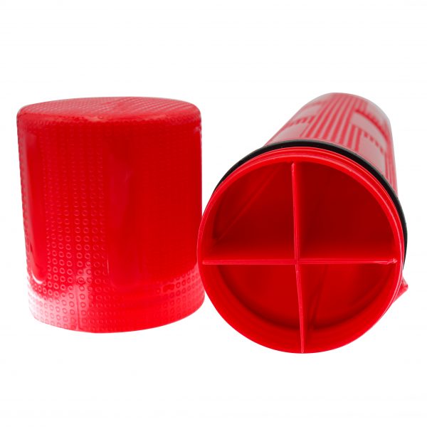 Shark Industries - Welding Rod Storage Tube with 4 Partitions 15" x 3 1/4"