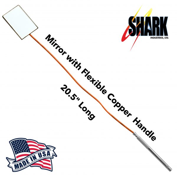 Shark Industries - Mirror with Flexible Copper Handle