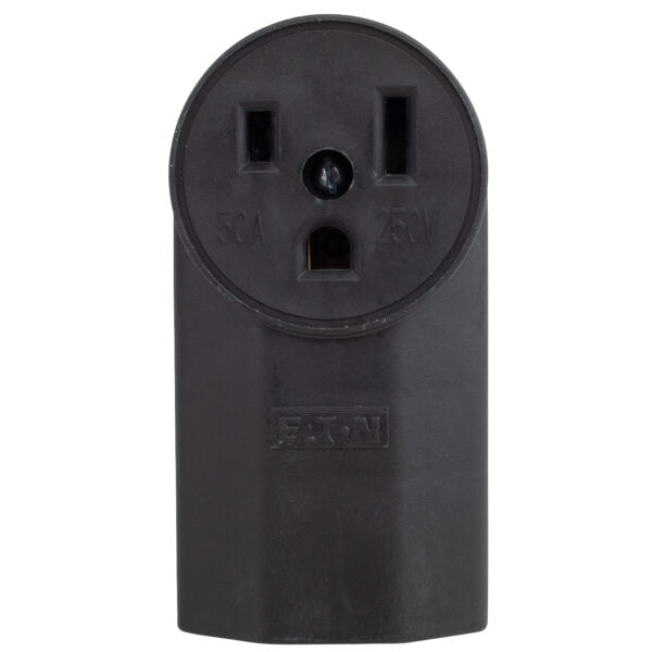 Shark Industries - Pin Type Wall Receptacle - Parallel Blade, 50A, 250V