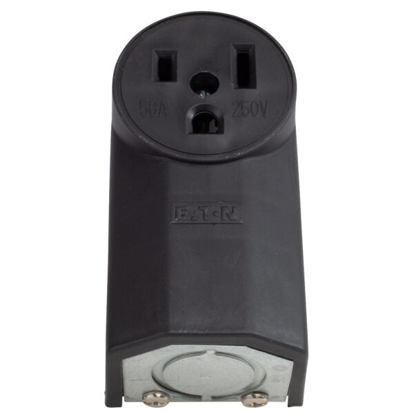 Shark Industries - Pin Type Wall Receptacle - Parallel Blade, 50A, 250V