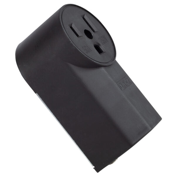 Shark Industries - Pin Type Wall Receptacle - Parallel Blade, 50A, 250V