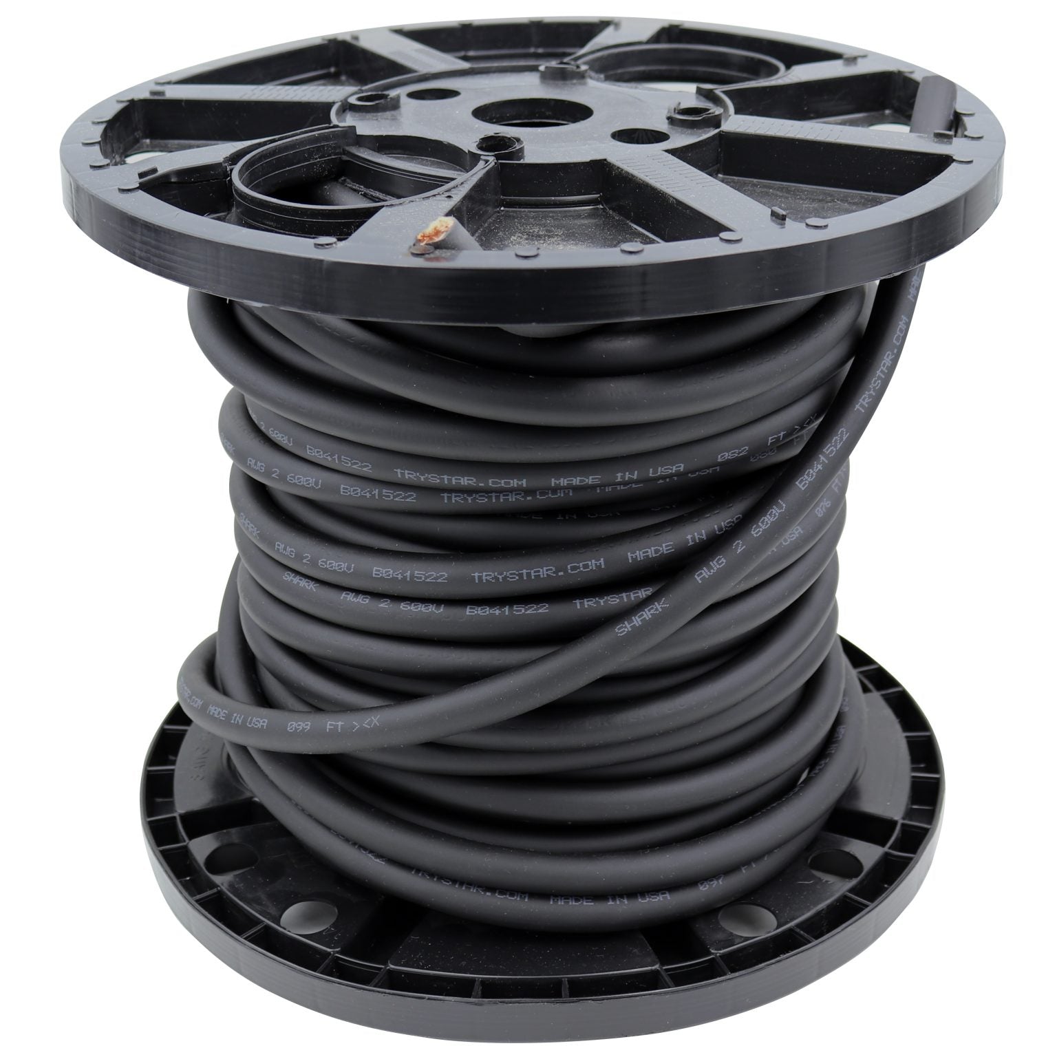 Shark Industries - Cable - Gauge 100', 4 to 1/0, 100–150 Amps