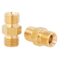 Shark Industries - 2 Pk. Hose Couplers “B” Fitting – Oxygen