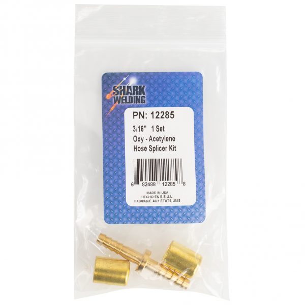 Shark Industries - Oxygen-Acetylene Hose Splicer Kit – 3/16″