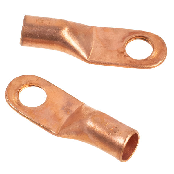 Shark Industries - Cable Lugs – Cable Size 8 – Stud #10 – 2 PK.