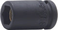 1/4 Sq. Dr. Socket  11mm 6 point Length 23mm Magnet