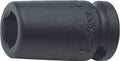 1/4 Sq. Dr. Socket  9/16 6 point Length 25mm Magnet