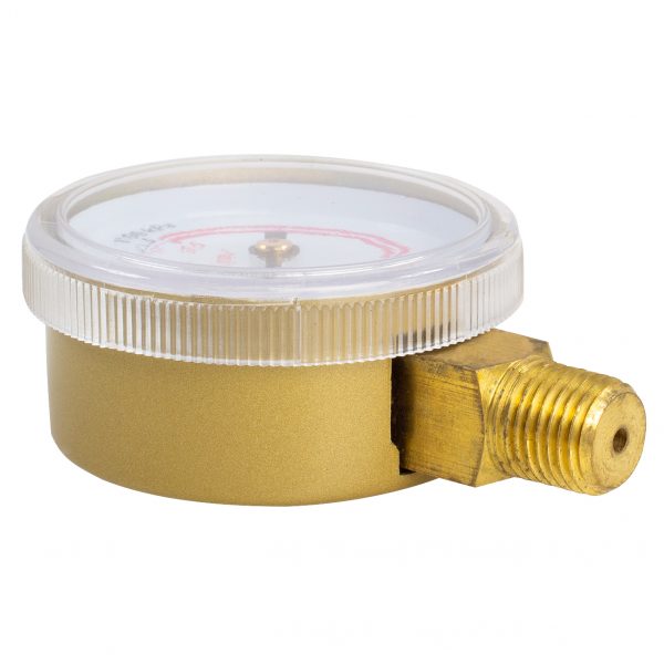 Shark Industries - Medium Duty Acetylene Gauge (Made of High Quality Brass) – 2″
