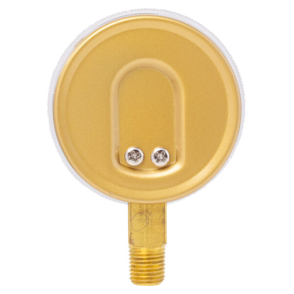 Shark Industries - Heavy Duty (Acetylene Only) Gauge – 2 1/2″ - 1/4" NPT - 0-30 Pounds