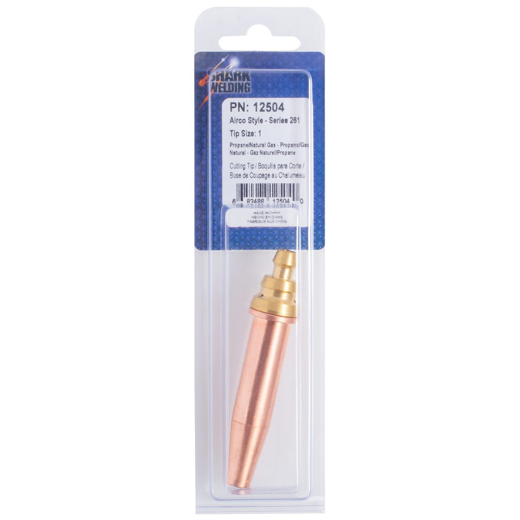 Shark Industries - Cutting Tip – Airco Style – Series 261 – Propane/Natural Gas – Size 1