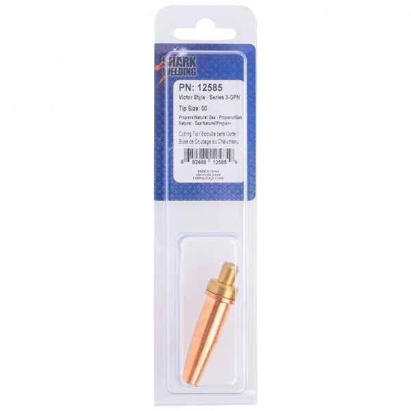 Shark Industries - Cutting Tip – Victor Style – Series 3-GPN – Propane/Natural Gas (Size 00-4)