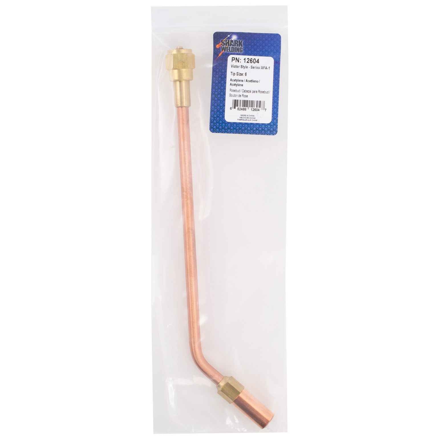 Shark Industries - Rosebud Assembly – Victor Style – Series MFA-1 – Acetylene – Size 6