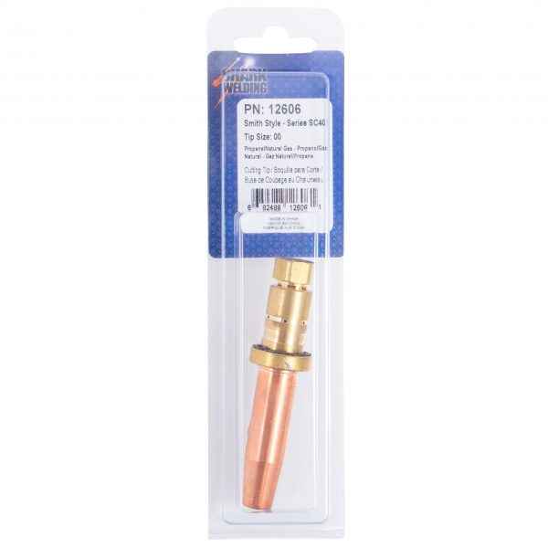 Shark Industries - Cutting Tip – Smith Style – Series SC40 – Propane/Natural Gas – Size 00