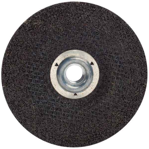 Shark Industries - Depressed Center Type 27 Zirconia Grinding Wheels for Stainless Steel – Hubbed. 4.5″ x 1/4″ x 5/8 - 11NC – 24 Grit