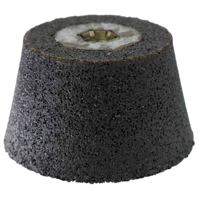 Shark Industries - Type 11 Coarse Cup Style Grinding Wheels – 4/3″, 5/3″, and 6/4″ Diameters x 2″ Height x 5/8-11 NC Arbor
