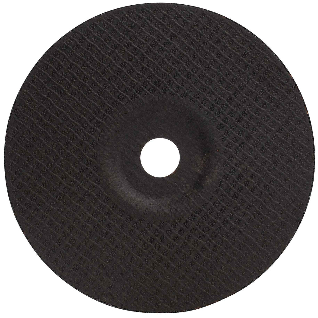 Shark Industries - 7″ Type 27 Aluminum Oxide Grinding Wheels Depressed Center – Hubless, 24 Grit. 7″ x 1/4″ x 7/8″