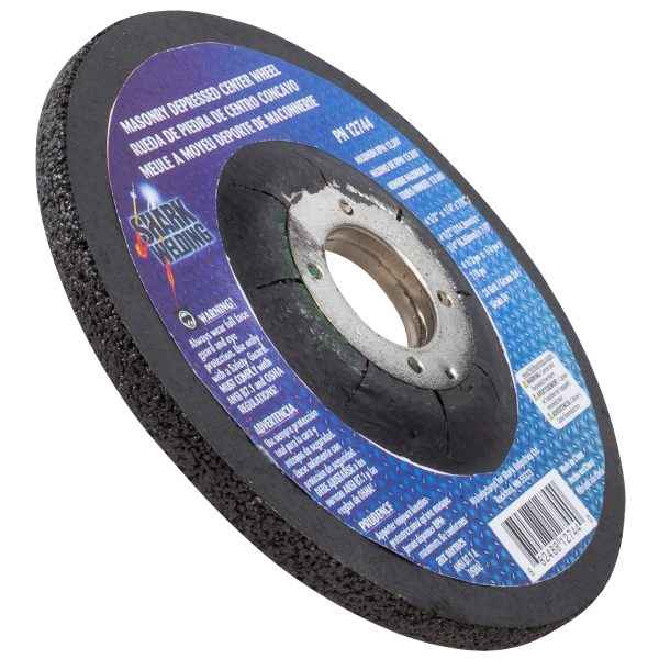 Shark Industries - Depressed Center Type 27 Grinding Wheels for use on Masonry 4.5″x 1/4″ x 7/8