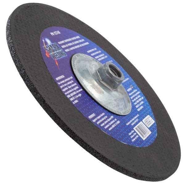 Shark Industries - Depressed Center Type 27 Grinding Wheels for use on Masonry 9″x 1/4″ x 5/8-11