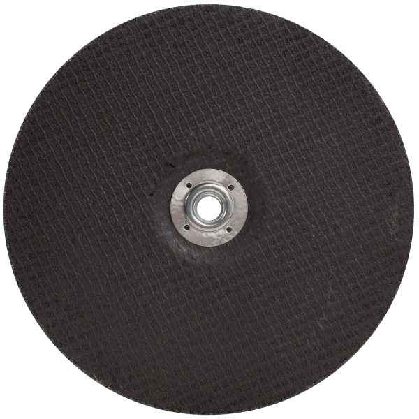 Shark Industries - 9″ Type 27 Aluminum Oxide Grinding Wheel – 1/4″ x 5/8″-11, 24 Grit