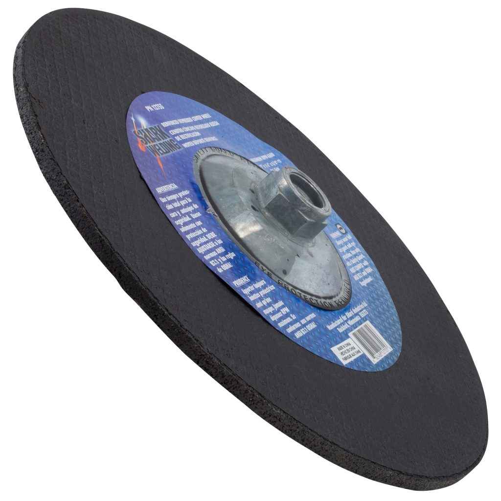 Shark Industries - 9″ Type 27 Aluminum Oxide Grinding Wheel – 1/4″ x 5/8″-11, 24 Grit
