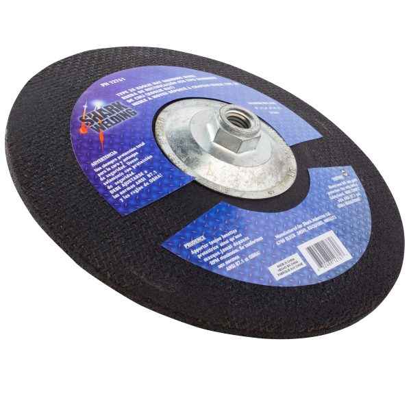 Shark Industries - Type 28 Koolie Hat Grinding Wheel – 9″ x 1/4″ x 5/8-11