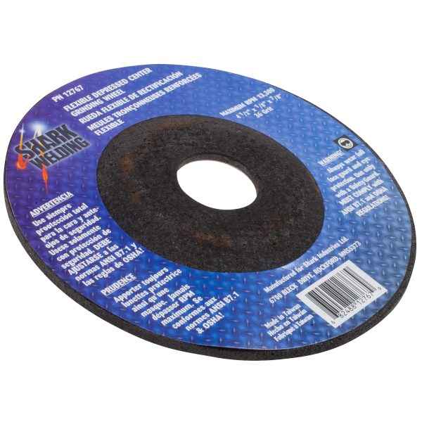 Shark Industries - Flexible Grinding Wheels-4.5″ x 1/8″ x 7/8″ – 36 Grit & 60 Grit