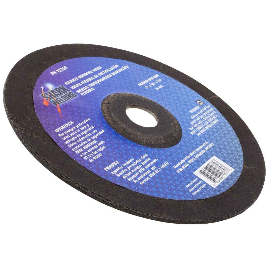 Shark Industries - Flexible Grinding Wheels-7″ x 1/8″ x 7/8″ – 36 Grit & 60 Grit