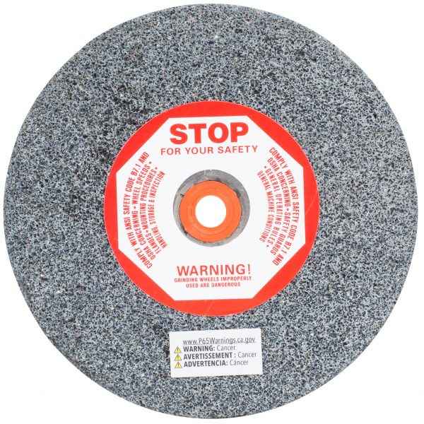 Shark Industries - Bench Seat Grinding Wheel – Size 7″x 1″ Thick x 1″ Arbor – 36 Grit, 60 Grit, 80 Grit – Aluminum Oxide
