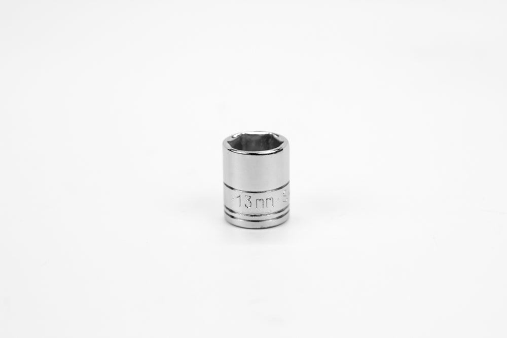 SK Tools USA - 1/4" Drive 6 Point Metric Standard Chrome Socket (4mm - 16mm)