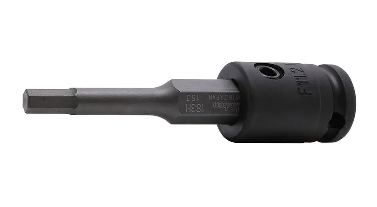 3/8 Sq. Dr. Bit Socket  3mm Hex Length 92mm