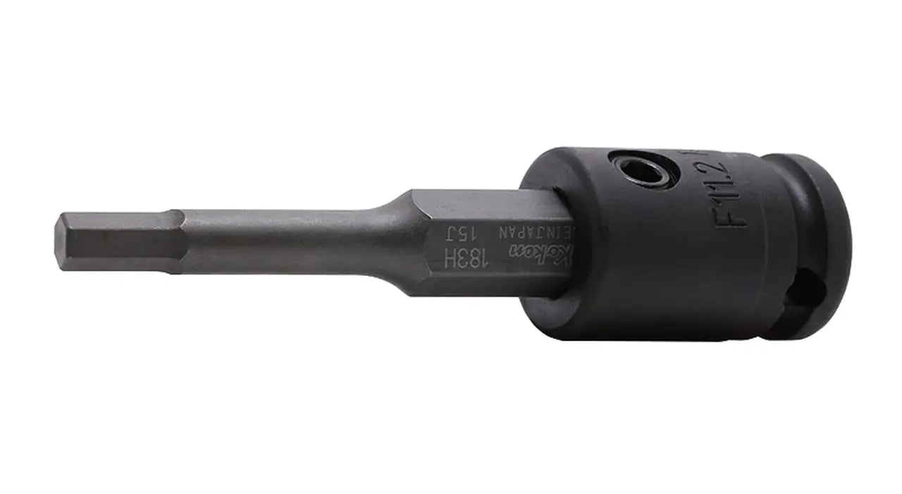3/8 Sq. Dr. Bit Socket  4mm Hex Length 92mm