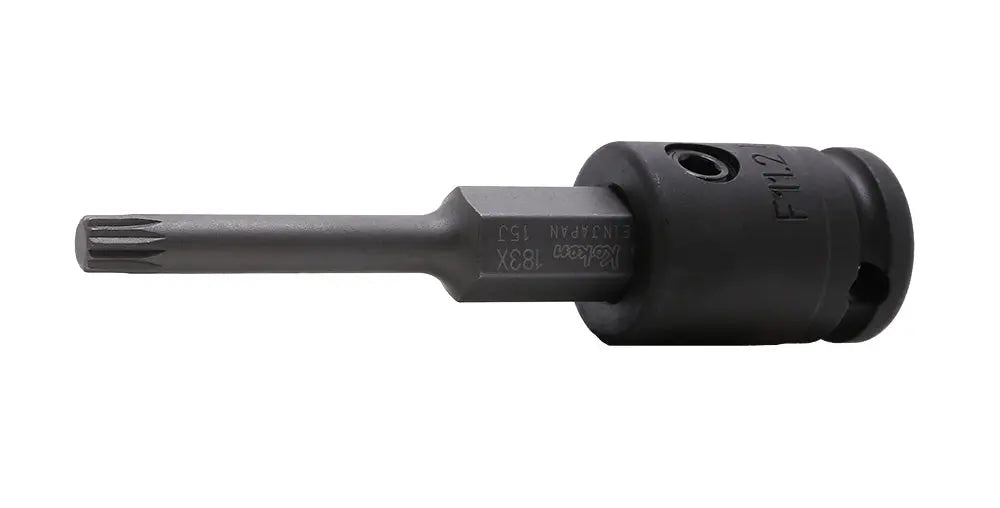 3/8 Sq. Dr. Bit Socket XZN M8 Triple Square Length 92mm
