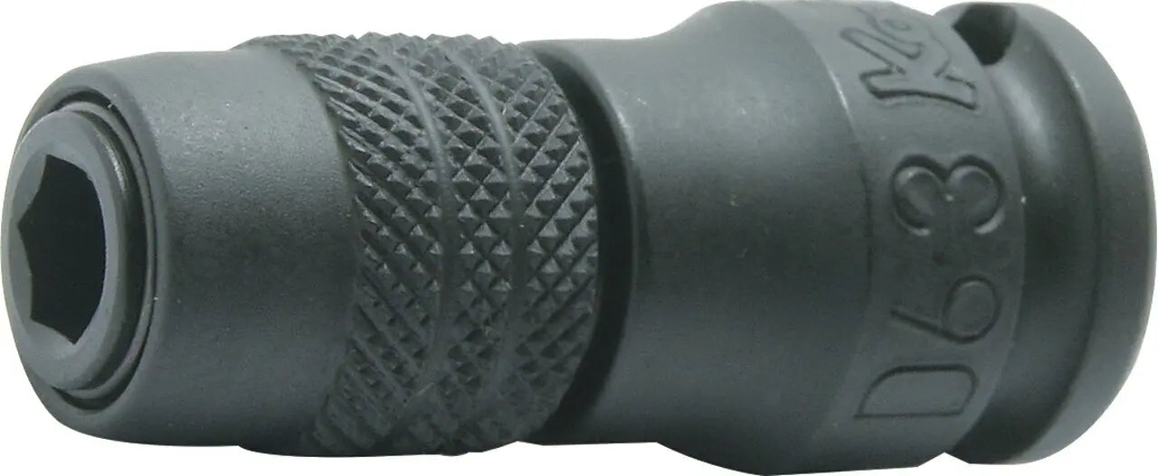 3/8 Sq. Dr. Adaptor  1/4 For 1/4H Bit Length 45mm Locking Quick release